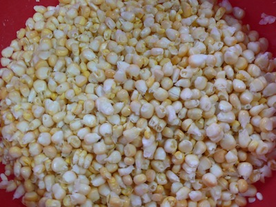 beans corn pottage