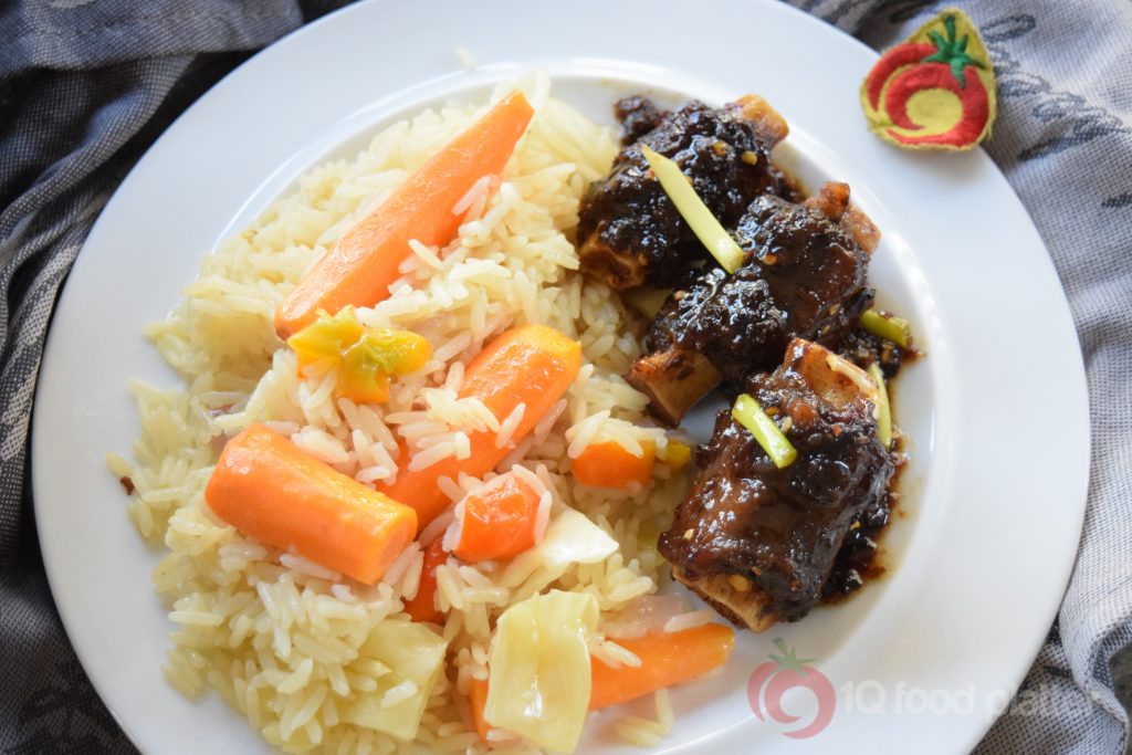 Peppered Oxtail with honey -1