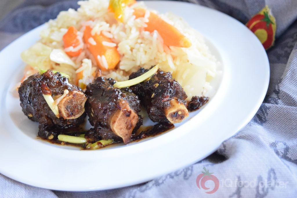 Peppered Oxtail with honey 2