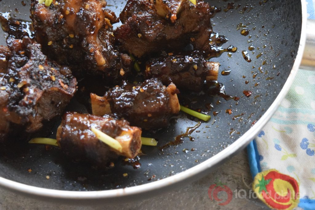 Peppered Oxtail with honey 3